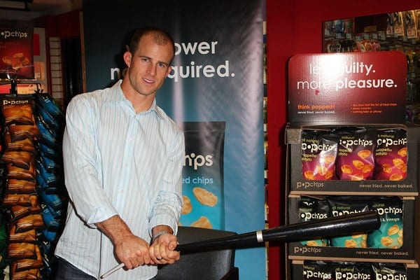 New York Yankees Player Brett Gardner Signs Autographs at Duane Reade New York Yankees Player Brett Gardner Signs Autographs at Duane Reade