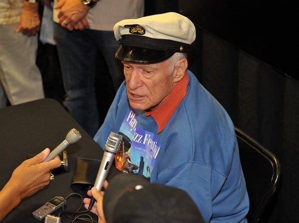 Hugh Hefner at the 32nd Annual Playboy Jazz Festival Hugh Hefner at the 32nd Annual Playboy Jazz Festival