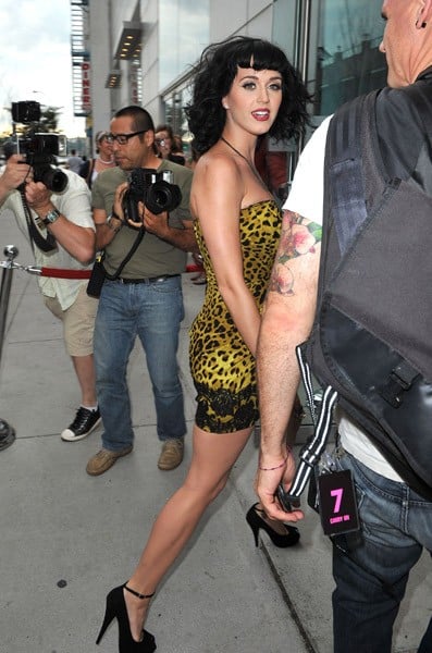 Katy Perry Works the Streets in New York City Katy Perry Works the Streets in New York City