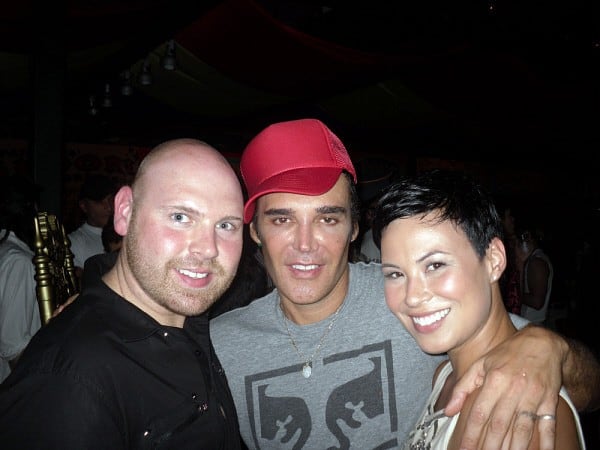 David LaChapelle and Fans at Carnival in New York City David LaChapelle and Fans at Carnival in New York City