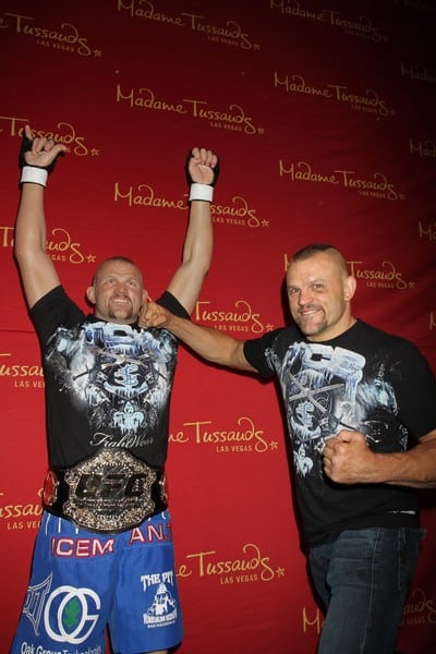Chuck Liddell Unveils His Wax Figure at Madame Tussauds Chuck Liddell Unveils His Wax Figure at Madame Tussauds