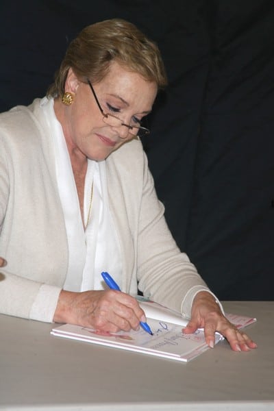 Julie Andrews Signing Her Book 'The Very Fairy Princess' Julie Andrews Signing Her Book 'A Very Fairy Princess'