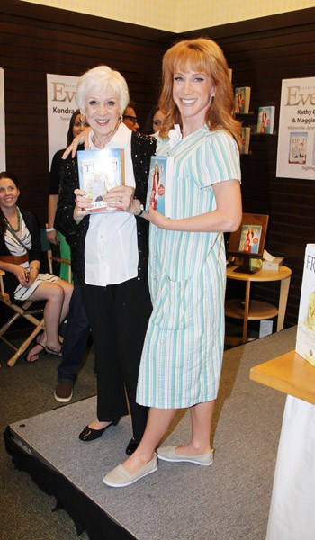 Maggie Griffin Signs Her Book, 'Tip It!' with Kathy Griffin Maggie Griffin Signs Her Book, 'Tip It!' with Kathy Griffin