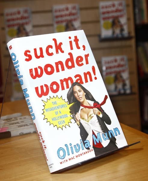 Olivia Munn Signs Her Book 'Suck It, Wonder Woman!' at Borders Olivia Munn Signs Her Book 'Suck It, Wonder Woman!' at Borders