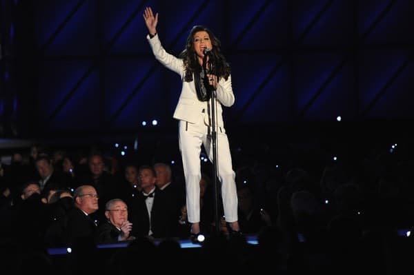 7-Martina Mcbride performs at the 45th annual CMA Awards at the Bridgestone Arena on November 9, 2011 in Nashville, Tennessee. Stars Perform @ the 45th CMA Awards