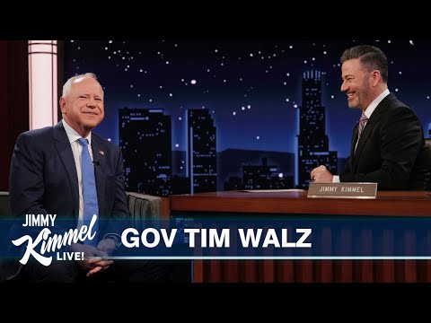 Tim Walz on Getting the Call from Kamala, Trump Being Weird, Doing Lunch Duty &amp; School Gun Violence