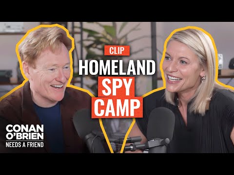 Claire Danes: “Homeland” Spy Camp Was Dizzying | Conan O&#039;Brien Needs A Friend