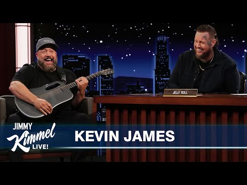 Kevin James on Performing with Jelly Roll, People Thinking They’re Twins &amp; Doing a Movie Together