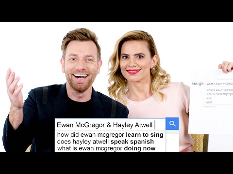 Ewan McGregor &amp; Hayley Atwell Answer the Web&#039;s Most Searched Questions | WIRED