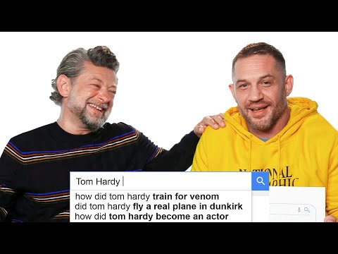 Tom Hardy &amp; Andy Serkis Answer the Web&#039;s Most Searched Questions | WIRED