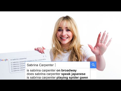 Sabrina Carpenter Answers the Web&#039;s Most Searched Questions | WIRED