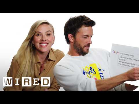 Scarlett Johansson &amp; Jonathan Bailey Answer The Web&#039;s Most Searched Questions | WIRED