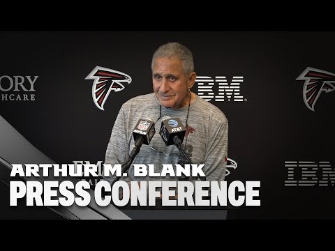 Arthur M. Blank Training Camp Press Conference | Atlanta Falcons