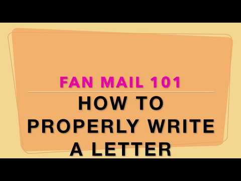 How To Write A Fan Letter To A Celebrity 🖋️ (2026) + Fan Mail Template