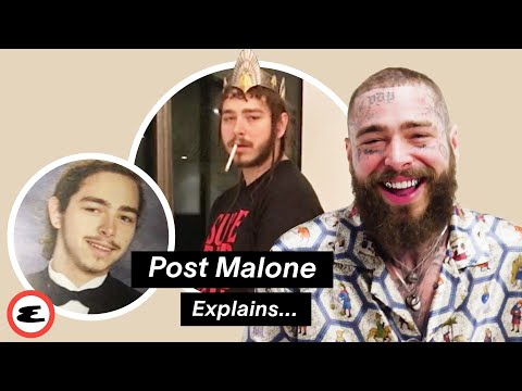 Post Malone Drinks A Bud Light &amp; Talks Jorts and Feet | Explain This | Esquire