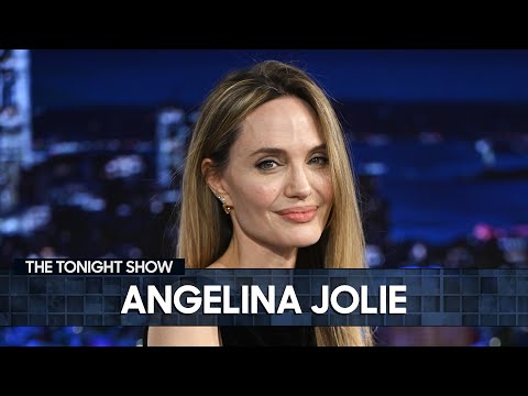 Angelina Jolie Makes &quot;Barefoot&quot; Return to Late Night After Decade Away to Talk Maria, The Outsiders