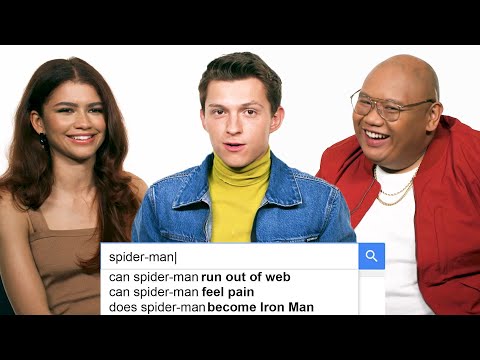 Tom Holland, Zendaya &amp; Jacob Batalon Answer the Web&#039;s Most Searched Questions | WIRED