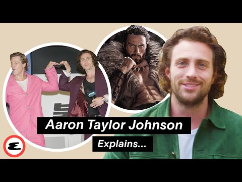 &#039;Kraven The Hunter&#039; Aaron Taylor-Johnson Talks Playing Kraven &amp; Past Roles | Explain This | Esquire