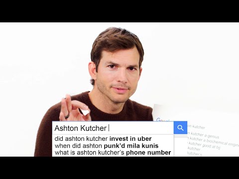 Ashton Kutcher Answers the Web&#039;s Most Searched Questions | WIRED