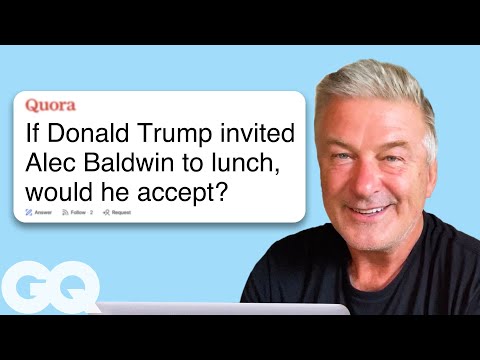 Alec Baldwin Replies to Fans on the Internet | Actually Me | GQ