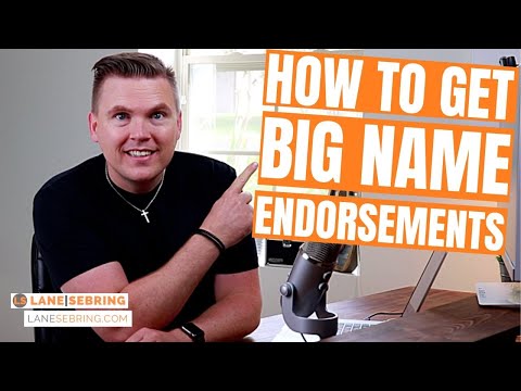 How to Get Big Name Endorsements for Your Book!