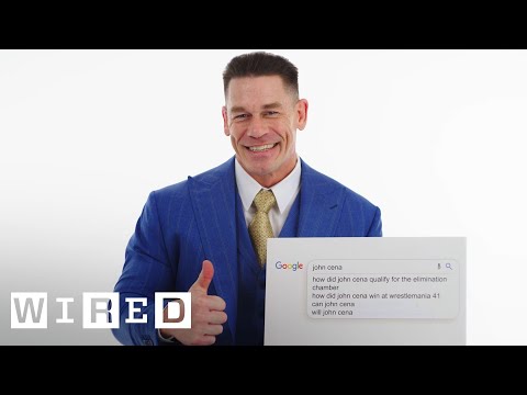 John Cena Answers The Web&#039;s Most Searched Questions | WIRED