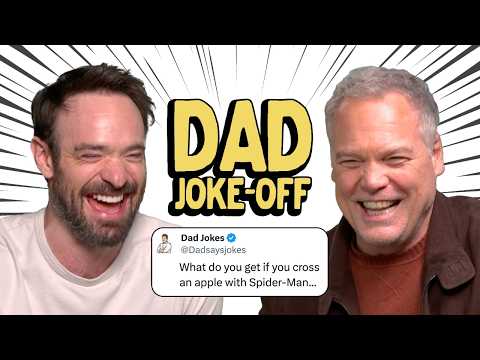 Charlie Cox &amp; Vincent D&#039;Onofrio | Dad Joke-Off