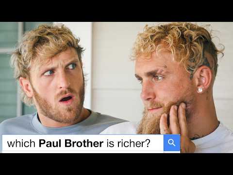 Logan &amp; Jake Paul Answer the Web’s Most Asked Questions