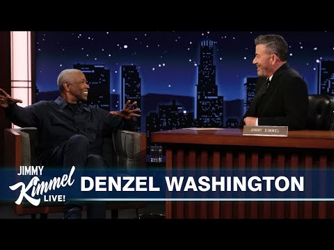 Denzel Washington on His Favorite Rappers, Being a Dallas Cowboys Fan &amp; He FaceTimes Lenny Kravitz
