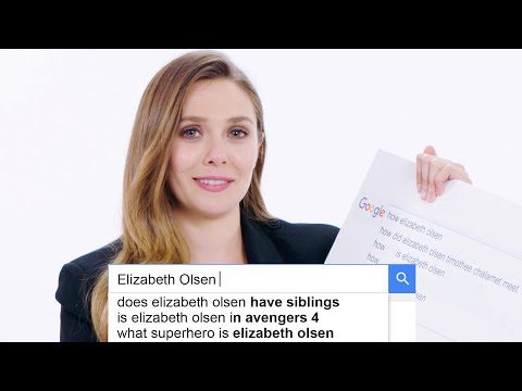 Elizabeth Olsen Answers the Web&#039;s Most Searched Questions | WIRED