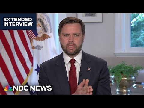 FULL INTERVIEW: JD Vance says US &#039;substantially delayed&#039; Iran&#039;s nuclear weapon program