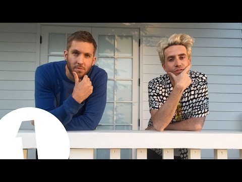 Calvin Harris takes Grimmy around his home studio in LA.