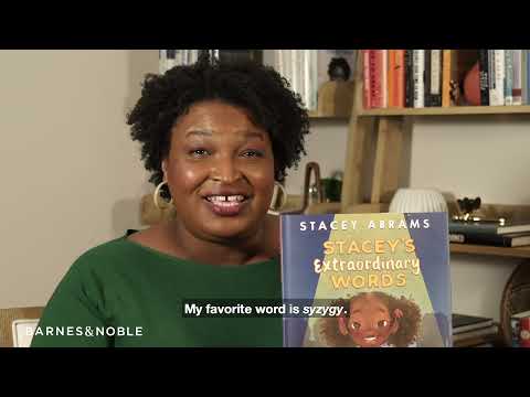 #BNStorytime: Stacey Abrams reads STACEY&#039;S EXTRAORDINARY WORDS