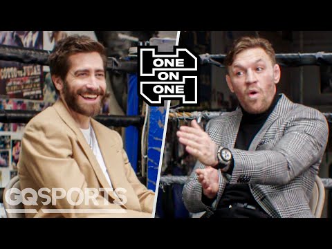 Jake Gyllenhaal &amp; Conor McGregor Have an Epic Conversation | One on One | GQ Sports