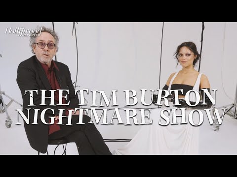 Jenna Ortega &amp; Tim Burton Go One-on-One: Talking &#039;Wednesday,&#039; Favorite Burton Film &amp; More