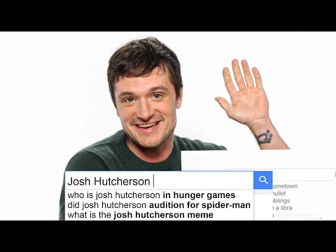 Josh Hutcherson Answers the Web&#039;s Most Searched Questions | WIRED