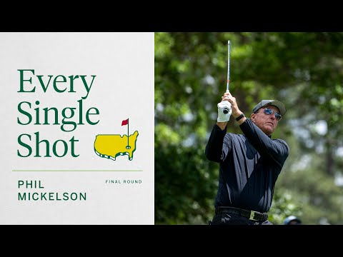 Phil Mickelson&#039;s Final Round | Every Single Shot | The Masters