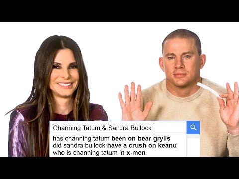 Channing Tatum &amp; Sandra Bullock Answer the Web&#039;s Most Searched Questions | WIRED