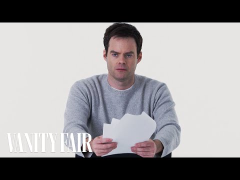 Bill Hader Gives the Worst Audition of All Time | Vanity Fair