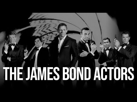 The Actors who have played James Bond 007