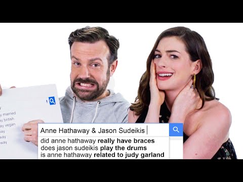 Anne Hathaway &amp; Jason Sudeikis Answer the Web&#039;s Most Searched Questions | WIRED