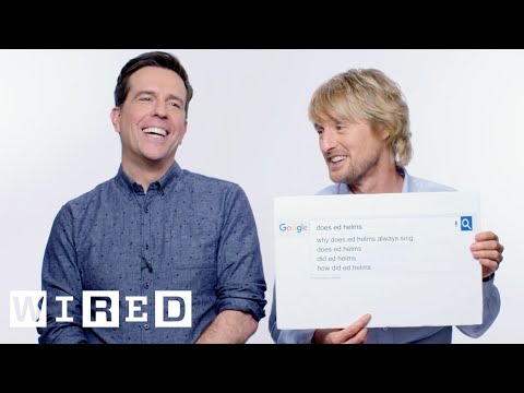 Owen Wilson &amp; Ed Helms Answer the Web&#039;s Most Searched Questions | WIRED