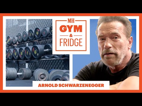 Arnold Schwarzenegger Shows His Gym &amp; Fridge | Gym &amp; Fridge | Men&#039;s Health