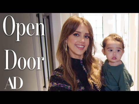 Inside Jessica Alba&#039;s Dream Family Home | Open Door | Architectural Digest