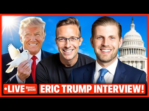 LIVE Right Now With Eric Trump | Behind The Scenes with The Family That Brought World PEACE 🕊