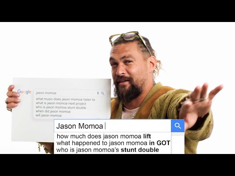 Jason Momoa Answers the Web&#039;s Most Searched Questions | WIRED