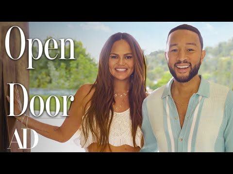 Inside John Legend &amp; Chrissy Teigen&#039;s Serene Family Home | Open Door | Architectural Digest