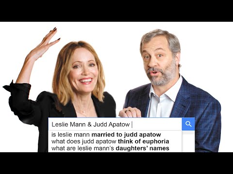 Leslie Mann &amp; Judd Apatow Answer the Web&#039;s Most Searched Questions | WIRED