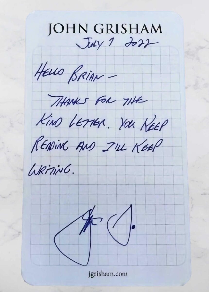 John Grisham signature