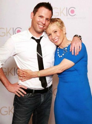 Contact Any Celebrity founder Jordan McAuley with 'Shark Tank' star Barbara Corcoran 